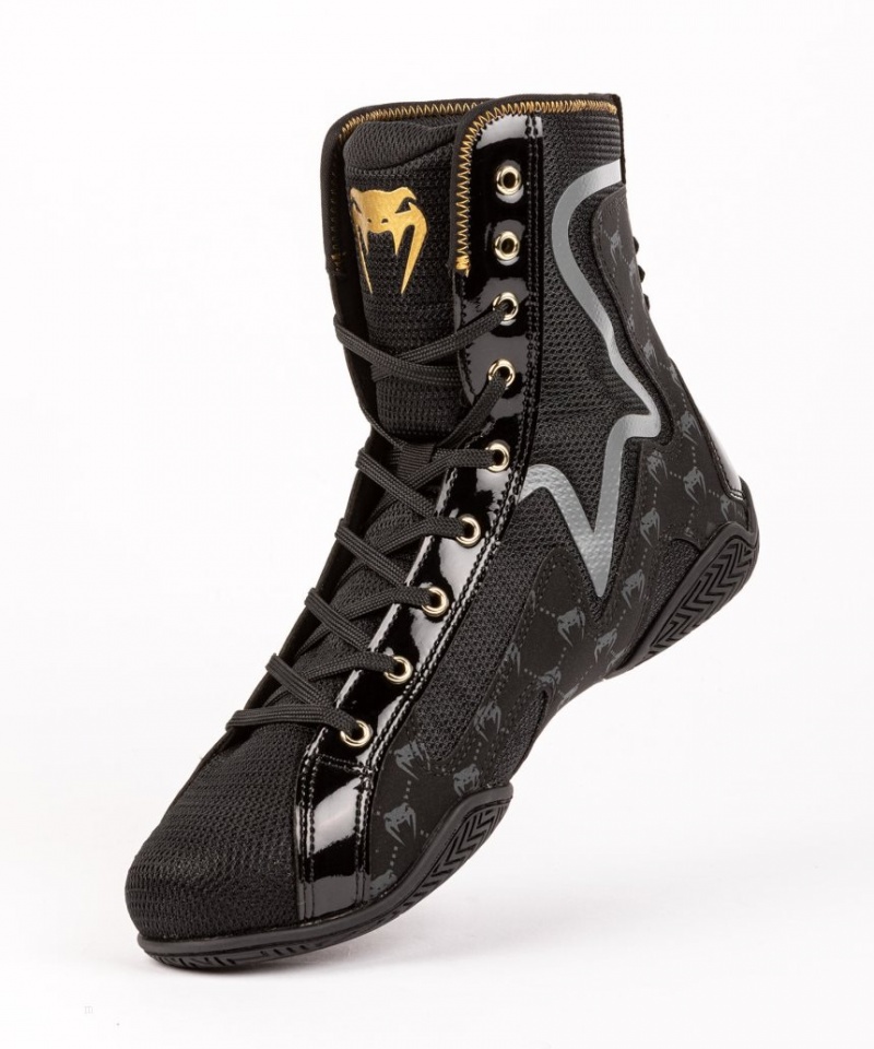 Chaussures De Boxe Venum Elite Evo Monogram Homme Noir  | HVH-5881674