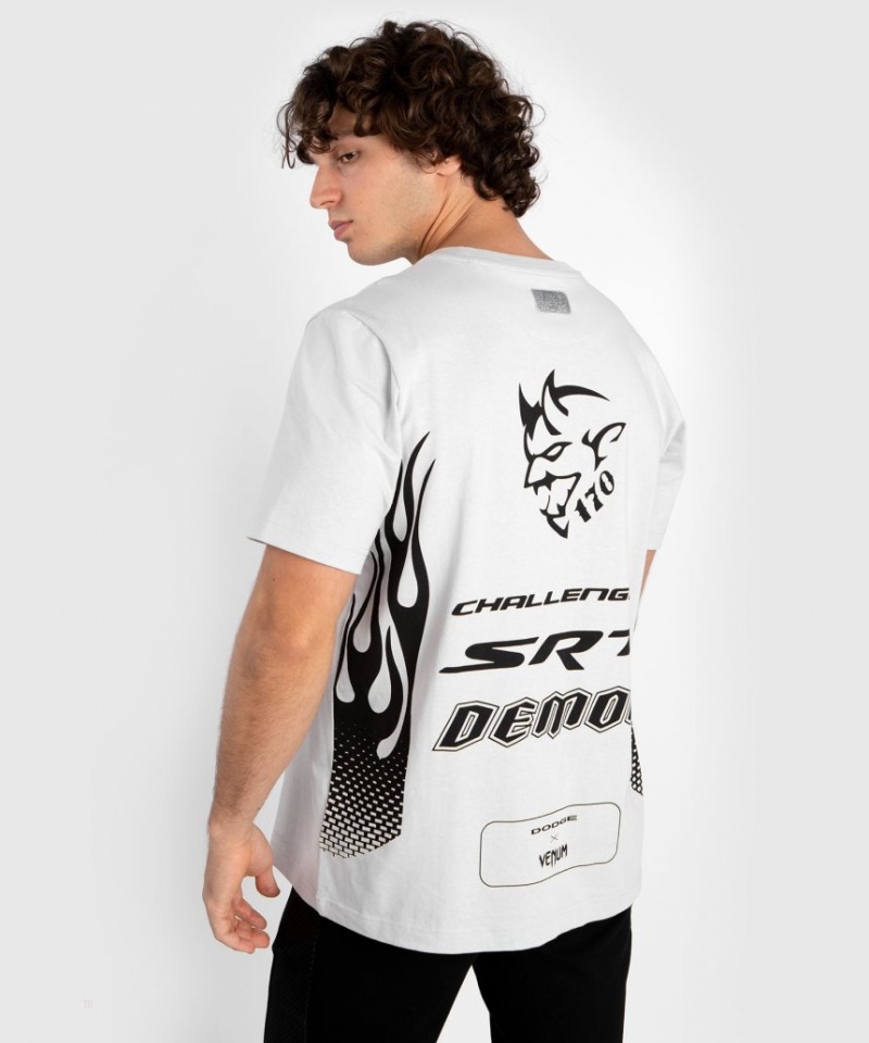 T Shirts Venum x Dodge Demon 170 Homme Grise  | FTL-4718963