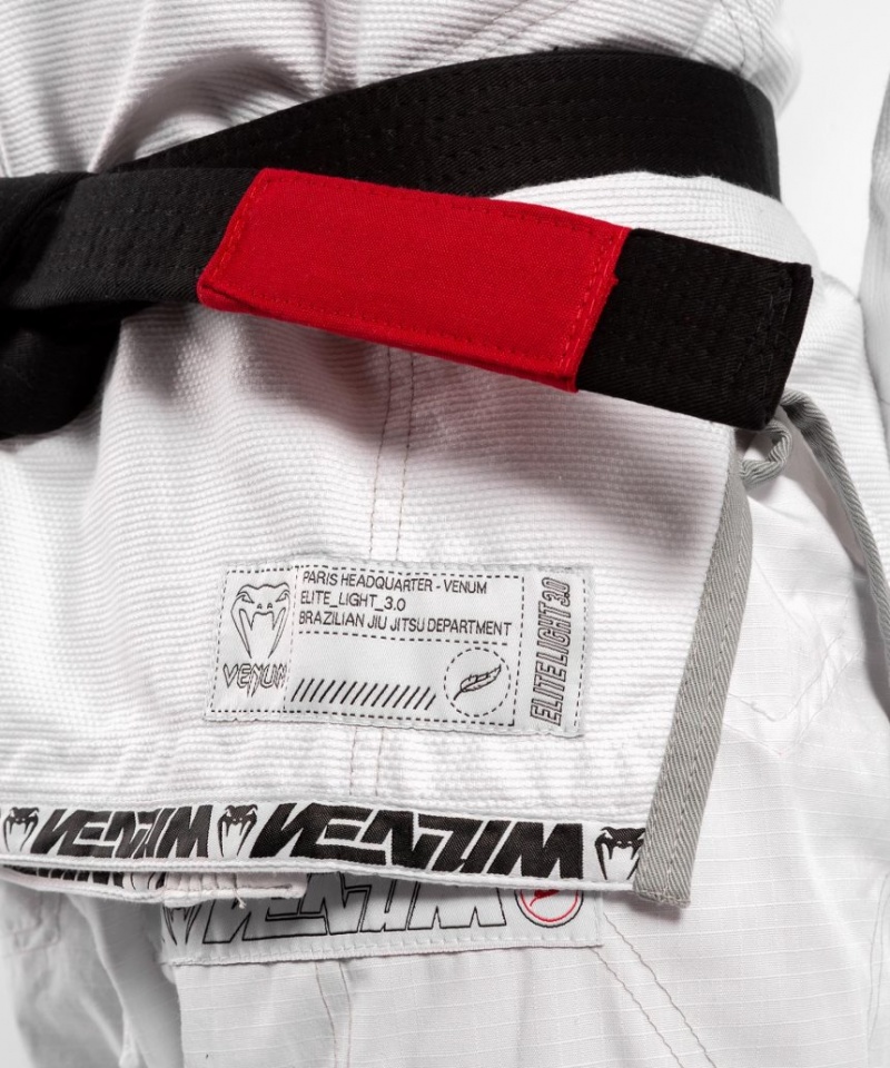 BJJ Gi Venum Elite Light 3.0 Blanche  | VAR-3269646