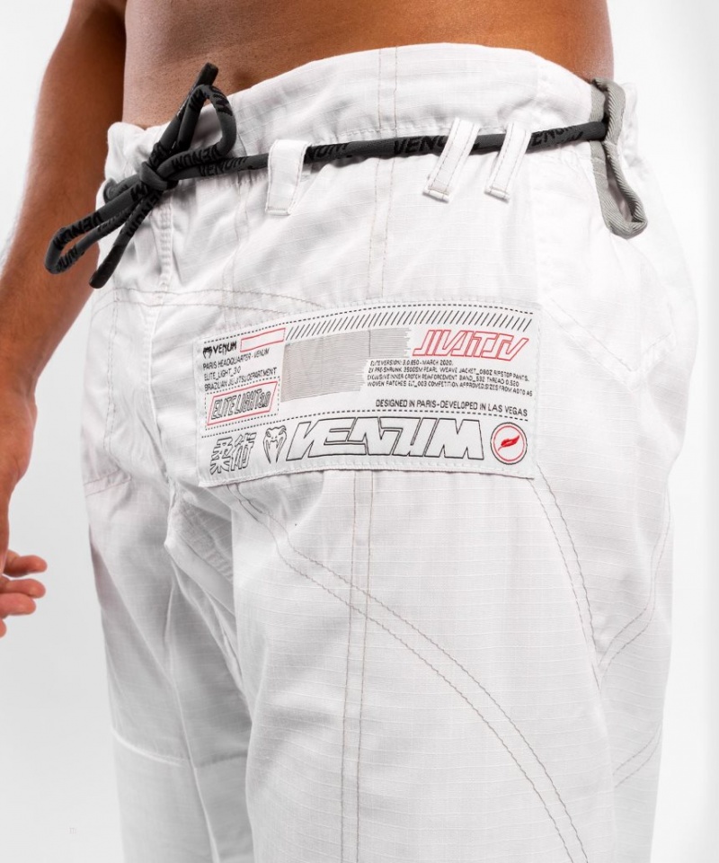 BJJ Gi Venum Elite Light 3.0 Blanche  | VAR-3269646