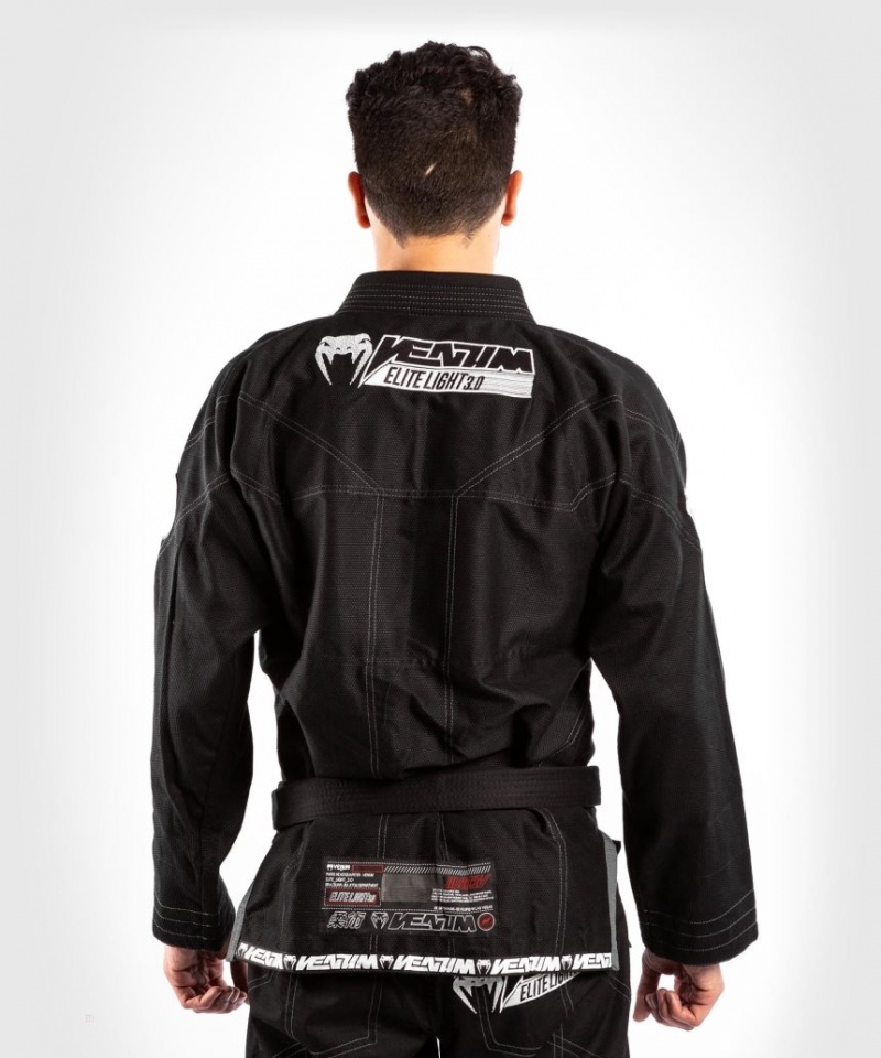 BJJ Gi Venum Elite Light 3.0 Noir  | JJP-6968171