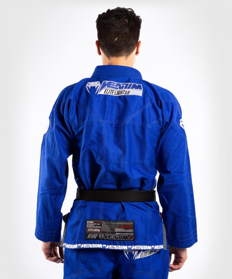 BJJ Gi Venum Elite Light 3.0 Bleu  | AJN-7475257