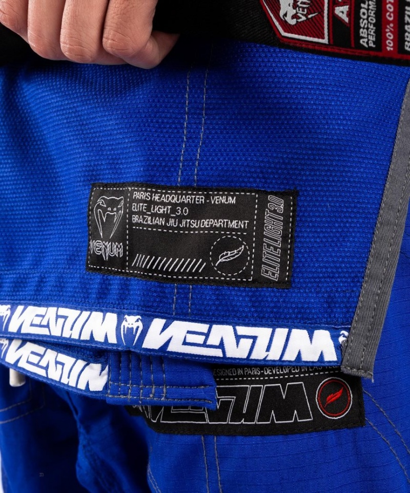 BJJ Gi Venum Elite Light 3.0 Bleu  | AJN-7475257