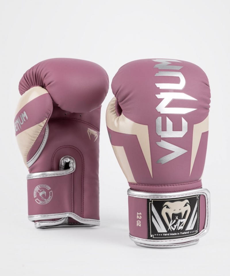 Gants De Boxe Venum x Kaz Elite Violette  | LEA-4709955