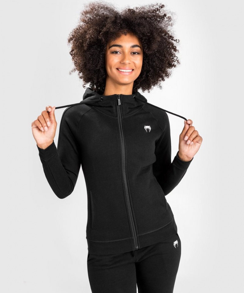 Sweat a Capuche Venum Essential Femme Noir  | ZBD-3611101